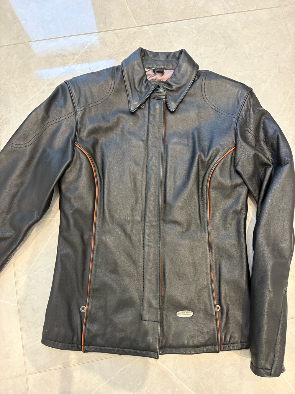 Women’s Black Harley-Davidson Leather Jacket
